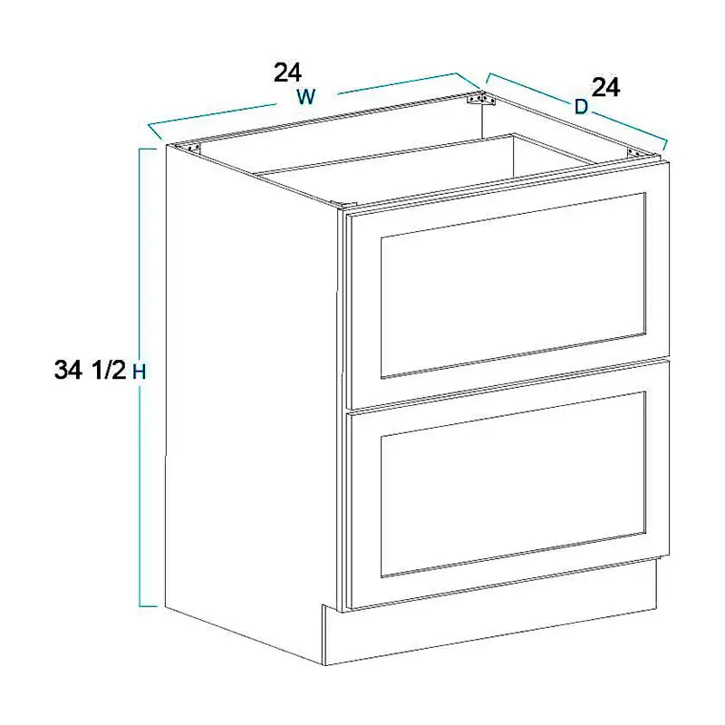 Drawer Base Cabinet 24"