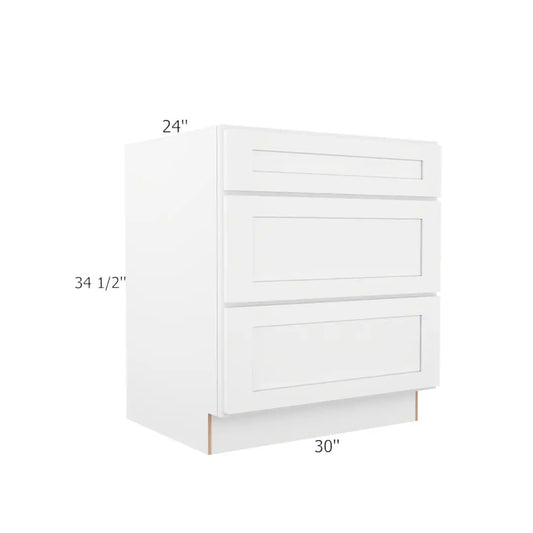 3 Drawer Base Cabinet 30"