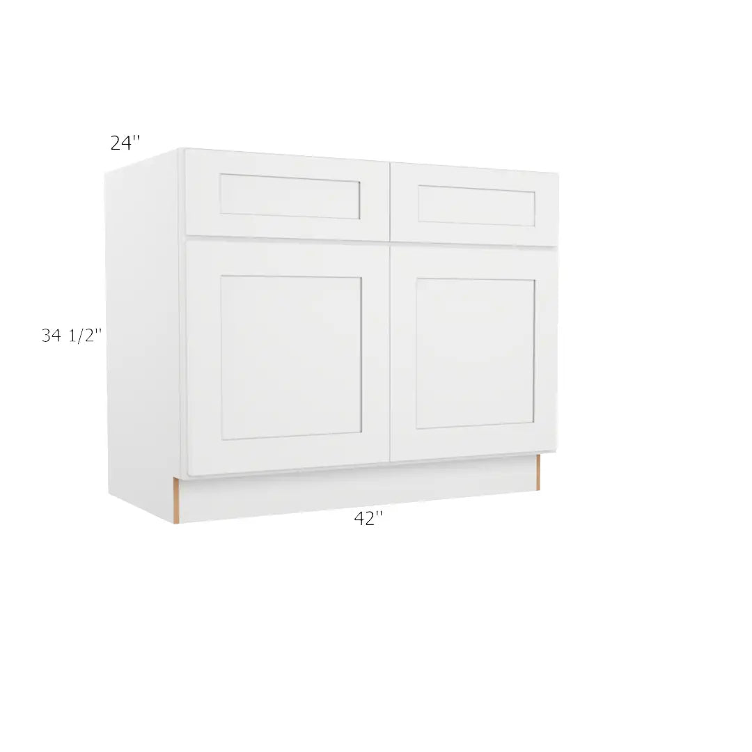 Sink Base Cabinet 42"W