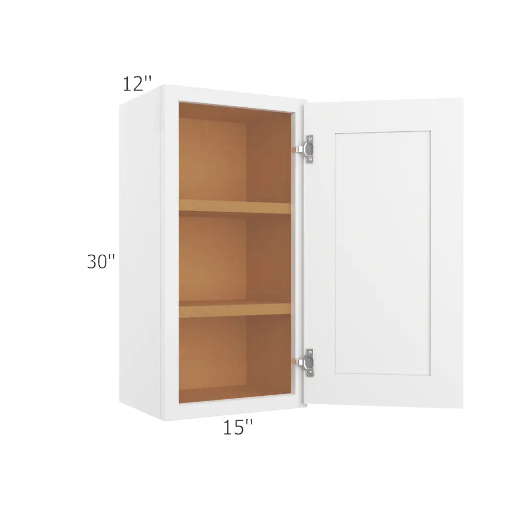 Wall Cabinet 15"W x 30"H x 12"D