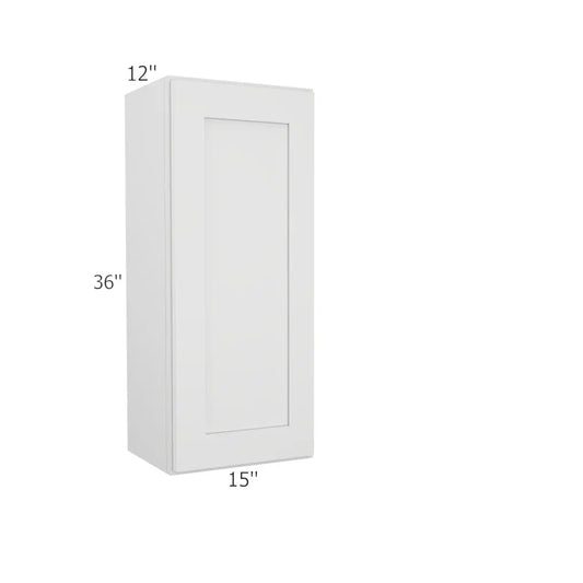 Wall Cabinet 15"W x 36"H x 12"D