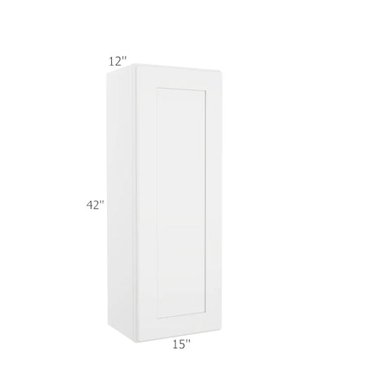 Wall Cabinet 15"W x 42"H x 12"D