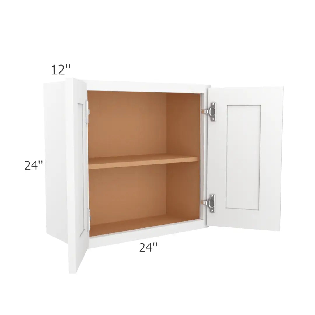 Wall Cabinet - 24"W X 24"H x 12"D