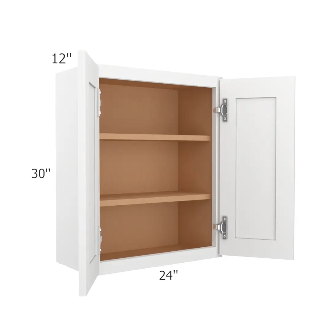 Wall Cabinet - 24"W X 30"H X 12"D