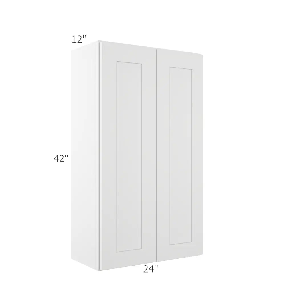 Wall Cabinet - 24"W X 42"H X 12"D