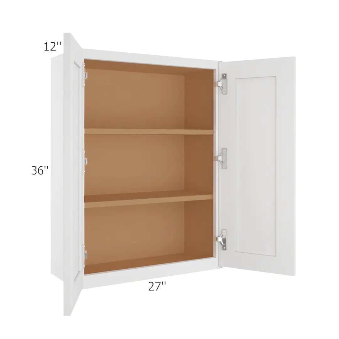 Wall Cabinet - 27"W X 36"H X 12"D