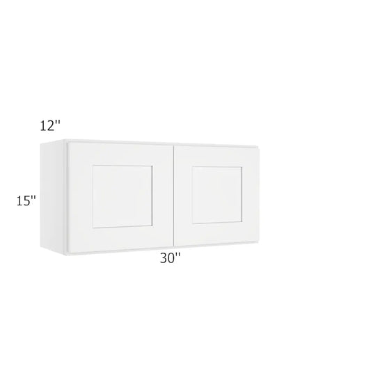 Wall Cabinet - 30"W X 15"H X 12"D