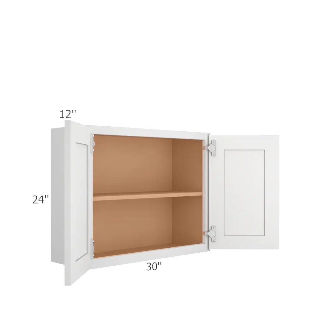 Wall Cabinet - 30"W X 24"H X 12"D