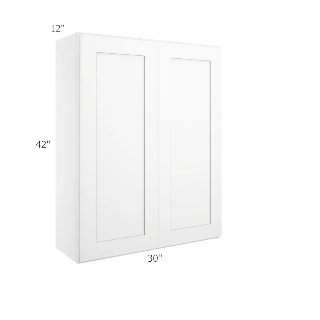 Wall Cabinet - 30"W X 42"H X 12"D